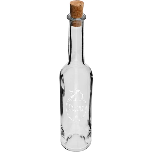 Flaska 350 ml med kork, tryck Hemlagad likör - 2