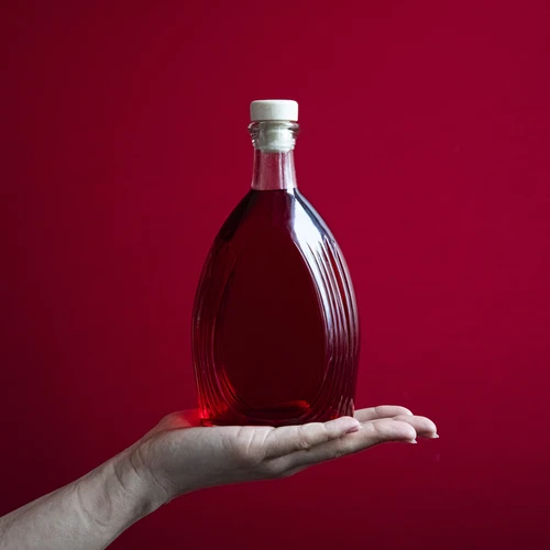 Flaska "Bankett" 500 ml, med kork - 7