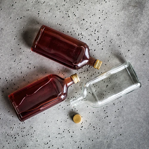 Flaska Fickplunta 500 ml med skruvkork, 6 st. - 13