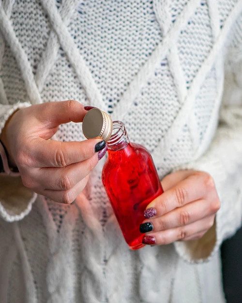 Flaska för likörer fickplunta med skruvlock 200 ml 10 st - 10