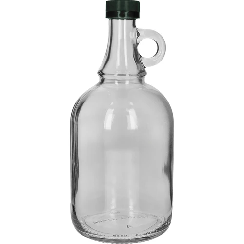 Flaska Gallone 1L utan flätning, med skruvlock