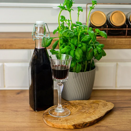 Flaska Kvadrat med hermetisk förslutning 0,5 L - 3