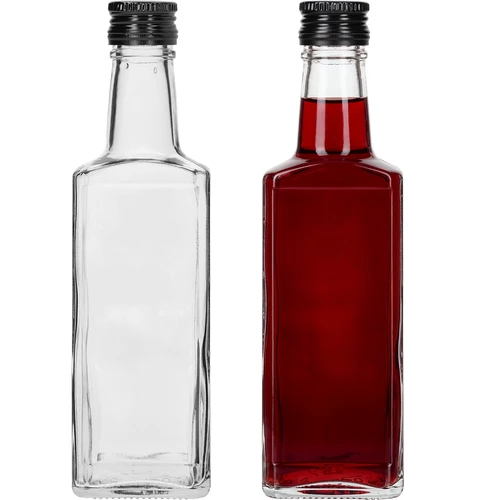Flaska Receptura 250 ml, svart skruvkapsyl, 1 st. - 3