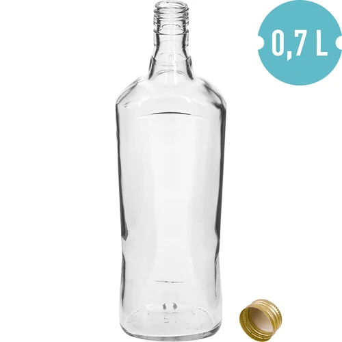 Flaska ”Szafirowa” 700 ml med skruvkork, 1 st. - 3