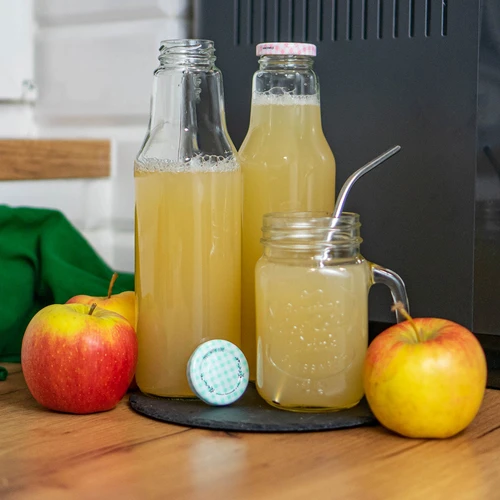 Flaska TO för juice 750ml med lock fi43 - 6st. - 5