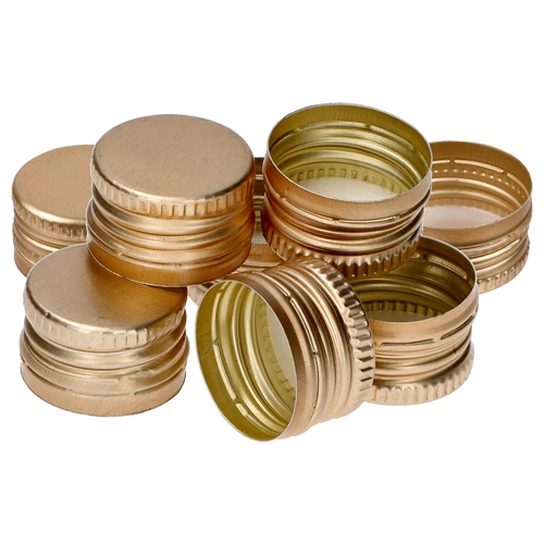 Flasklock fi 28/18 - guld - 8 st.