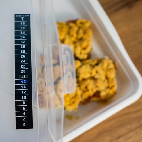 Flytande kristalltermometer (0°C till +40°C) 15cm - 5