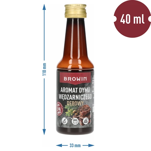Flytande rökarom – ek, 40 ml - 3
