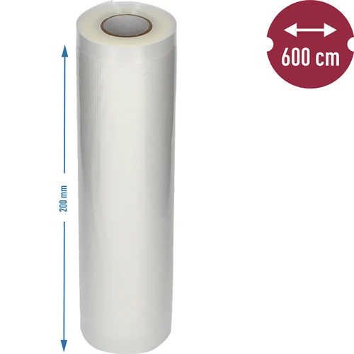 Folie till vakuumförpackare – påsslang 20x600cm - 6