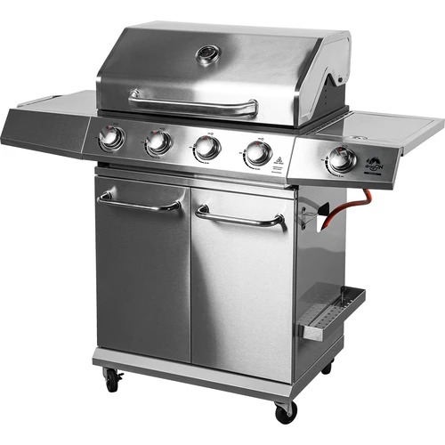 Gasolgrill dragON BBQ201, 18,8 kW, silver
