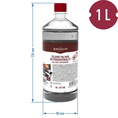 Gelbränsle för rökugnsvärmare 1 L - 2