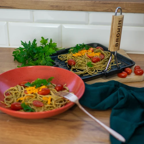 Gjutjärnspanna fyrkantig, 22 cm - 6