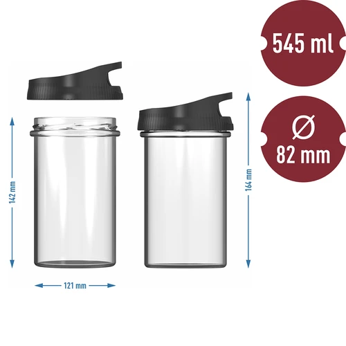 Glas-skinkkokare - DUO-set, för 2 x 450 g - 11