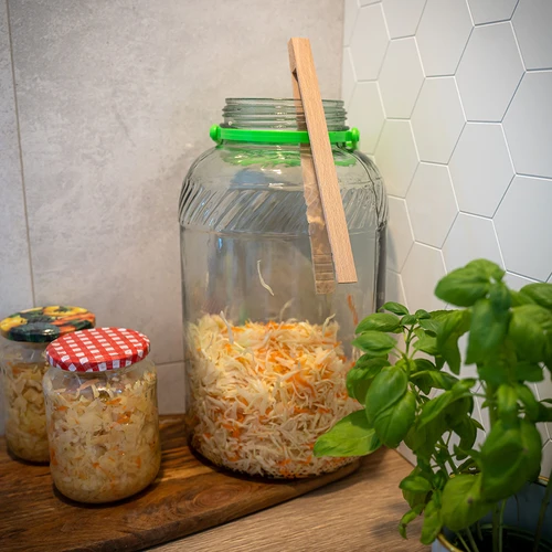 Glasburk 8 L, med tång - 9