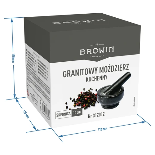 Granitköksmortel - 10 cm - 10