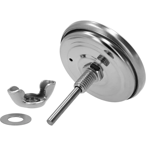 Grill- och BBQ-termometer, från 50 till +500°C, bimetallisk, 5,3cm - 3