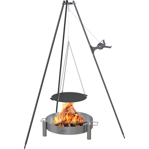 Grillpanna, gjutjärn, ø 44 cm - 12
