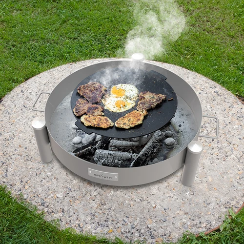 Grillpanna, gjutjärn, ø 44 cm - 13