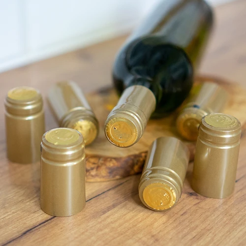 Guldhättor med perforering fi 31mm 100st. - 2