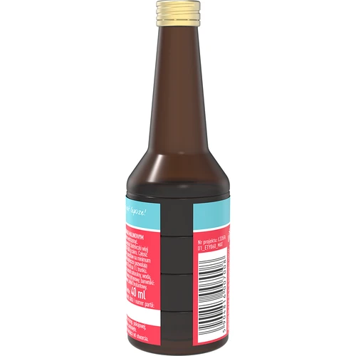 Hallonessens med naturlig arom för 4 L - 40 ml - 2