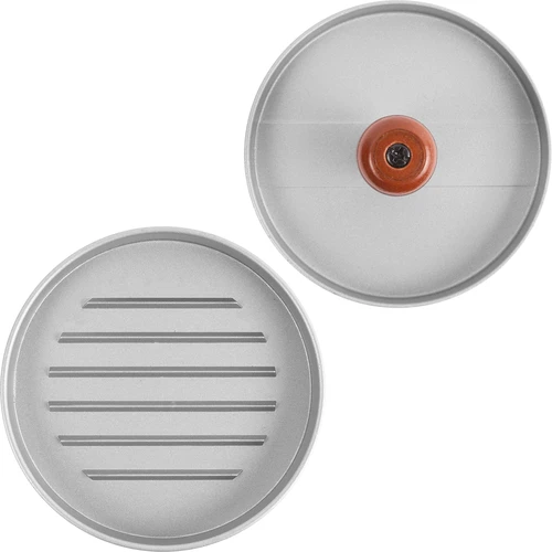 Hamburgerpress - aluminium, diameter 12 cm - 4
