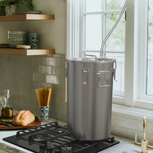 Hemrökugn i gryta, 35 L, för gasspis - 9