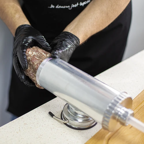 Horisontell fyllare 1,5 kg med silikonkolv - 12