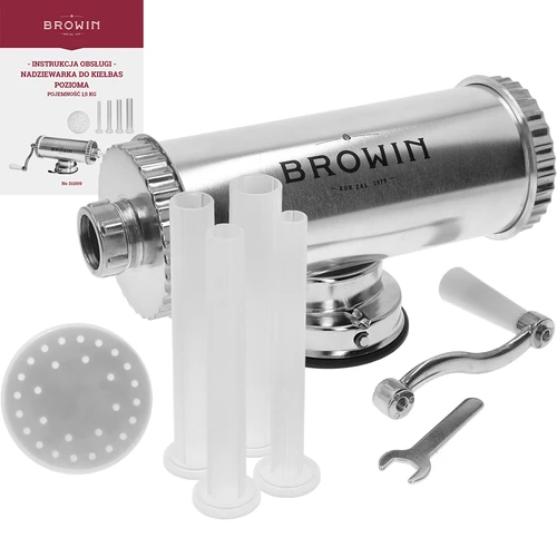 Horisontell korvstoppare 1,5 kg med silikonkolv - 2