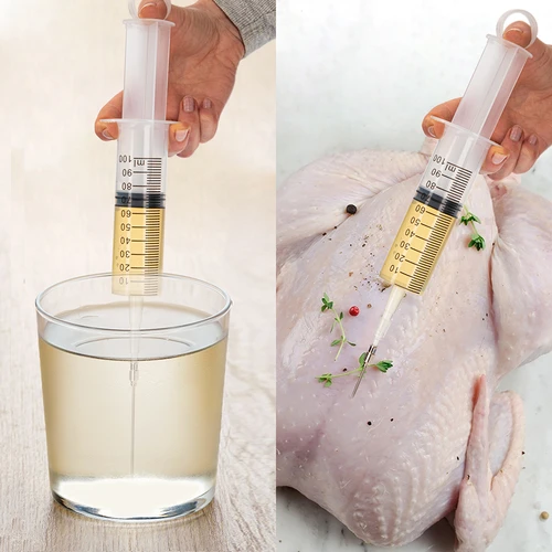 Injektor 100 ml + 2 nålar - 8