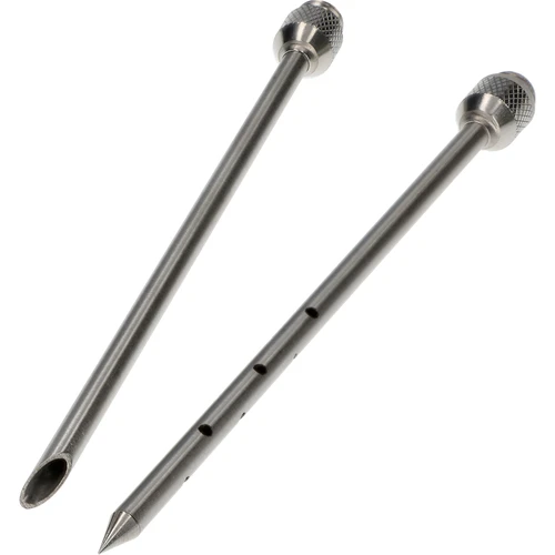 Injektor i rostfritt stål 60 ml + 2 nålar - 3