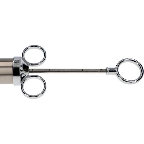 Injektor i rostfritt stål 60 ml + 2 nålar - 6