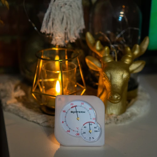 Inomhus bimetalltermometer med hygrometer (-20 till +50°C) mix - 7