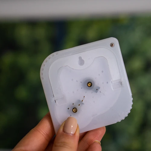 Inomhustermometer bimetall med hygrometer (-20 till +50°C), vit - 10