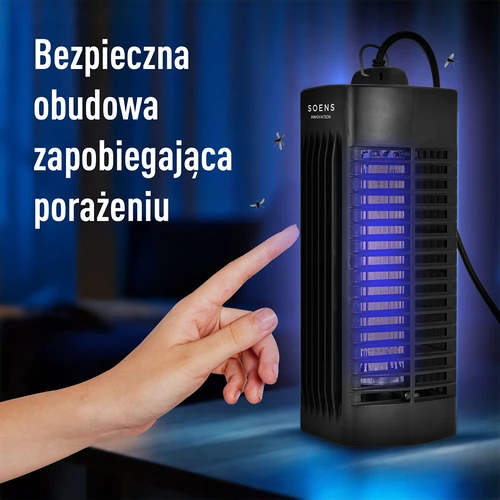 Insektslampa Manhattan UVA 6 W, svart - 8