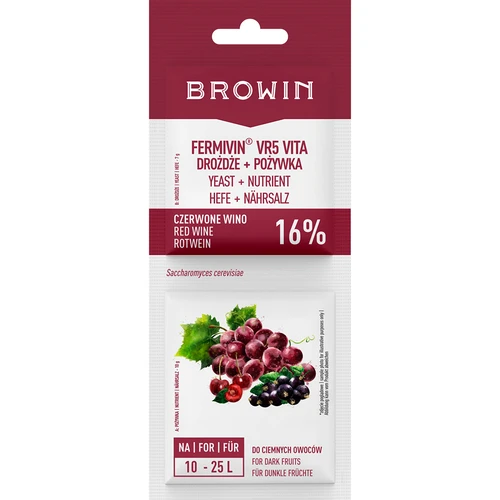 Jäst + näring - röda viner