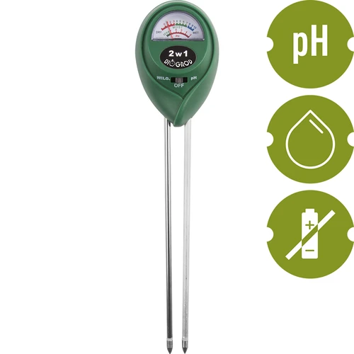 Jordtester 2-i-1 - pH och fukt - 2