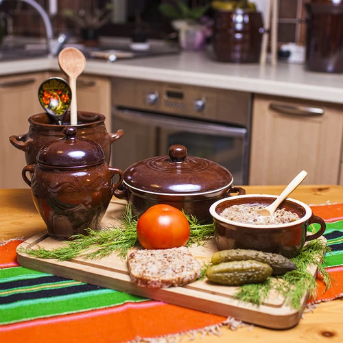 Keramik - gryta 0,5 L för ister utan lock - 2