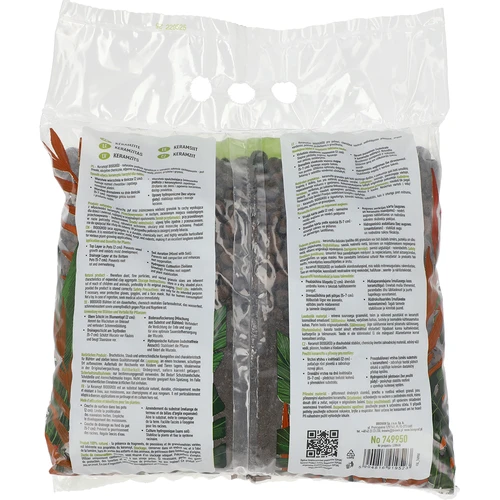 Keramzit för krukväxter, trädgårdsskötsel och skogar i glas 10–20 mm, 4L - 2