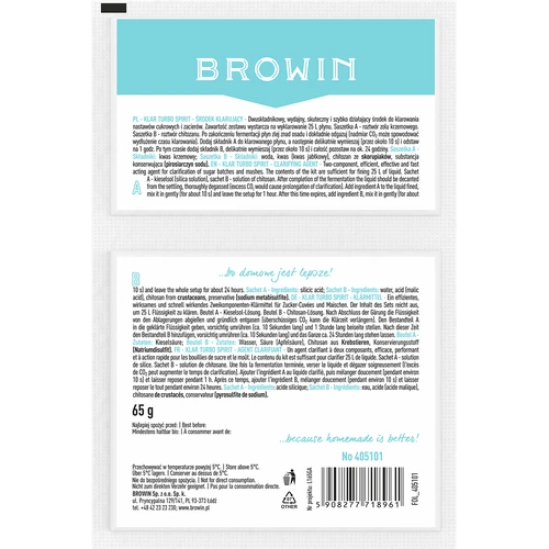 Klar Turbo Spirit 25 L - 65 g - 2