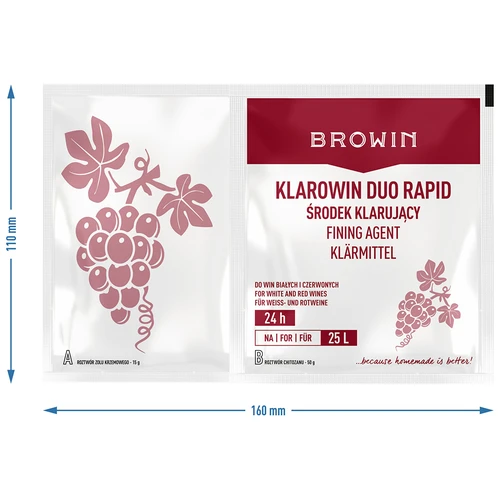Klarowin Duo Rapid - kitosan + kiseldioxid, 65 g - 6