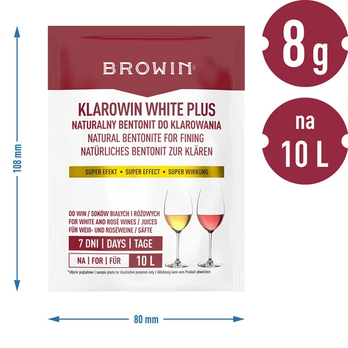Klarowin White Plus - klarningsmedel 8 g - 5