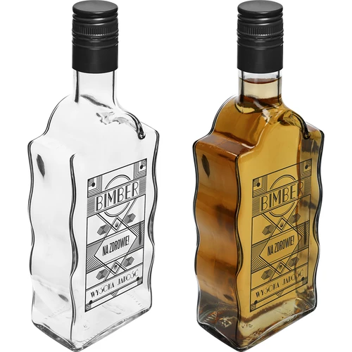 Klosterflaska 0,5 L, med skruvlock och tryck Bimber - 4