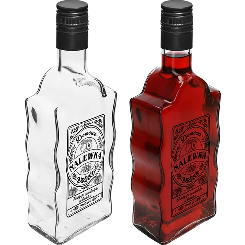 Klasztorna-flaska 500 ml med skruvkork, tryck ”Nalewka”, 1 st. - 3