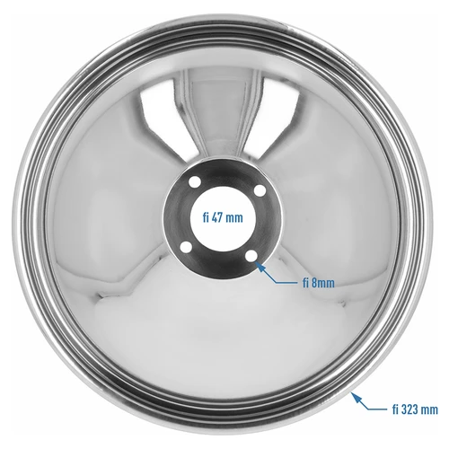 Konvext lock 18L för stålbehållare - 4