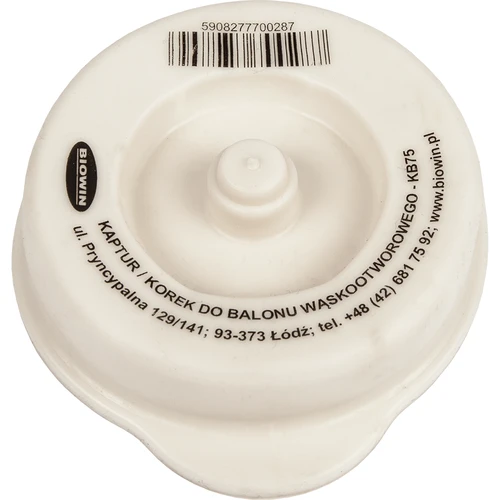 Kork / huva för ballonger med smal hals fi 75 mm