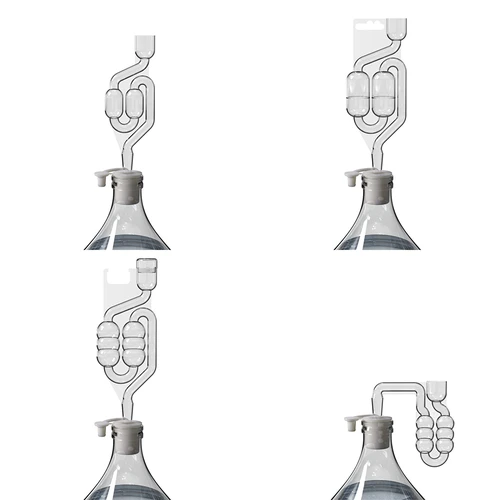 Kork till ballong fi 26/28 mm med stängning - 4