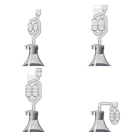 Kork till ballong fi 28/32 mm med stängning - 4