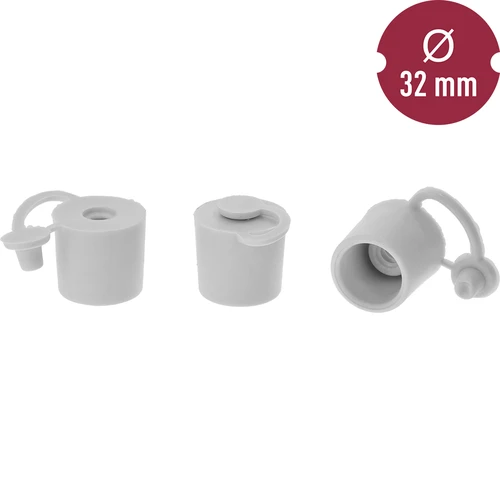 Kork till ballong fi 32 mm- med stängning - 2