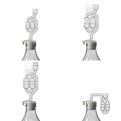 Kork till ballong fi 37/41 mm med stängning - 4