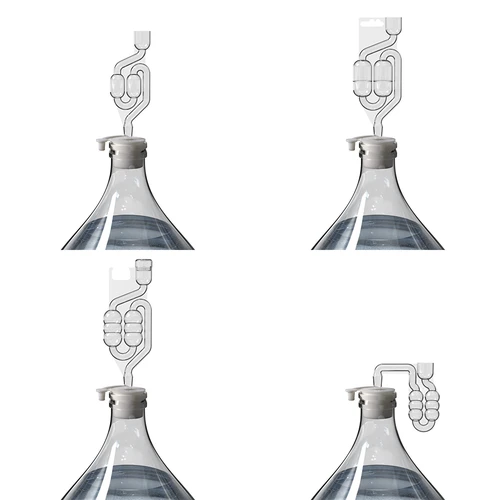 Kork till ballong fi 40/43 mm med stängning - 4